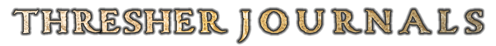 Thresher Journals Title Logo